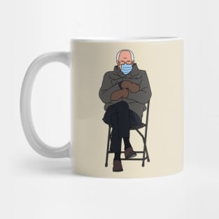 Bernie Sanders Meme Inauguration Day Mug